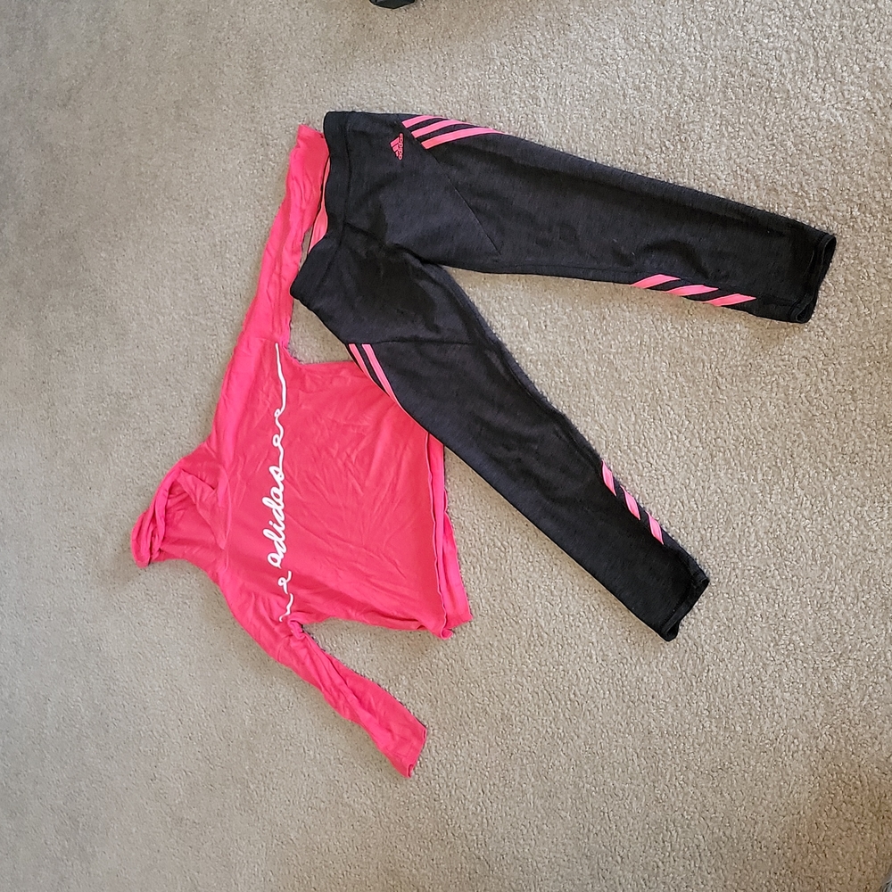 Youth Adidas Pants and Top